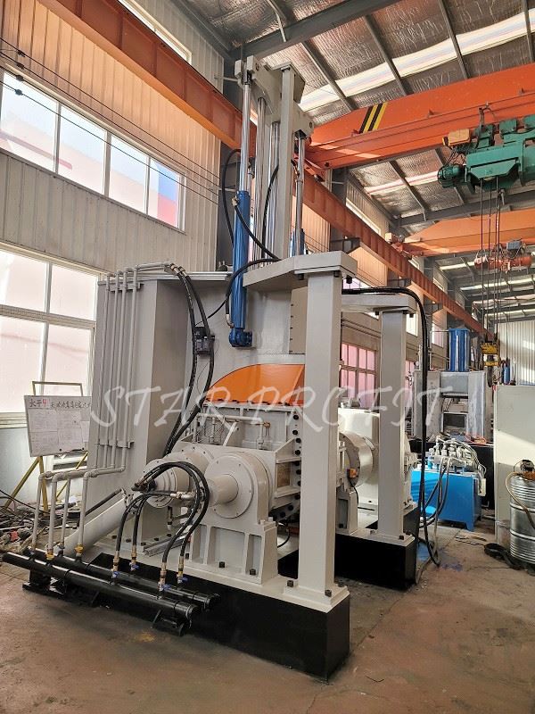 dispersion mixer for rubber and plastics