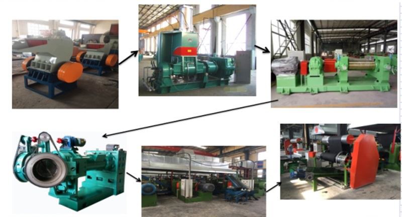 6. reclaimed rubber production